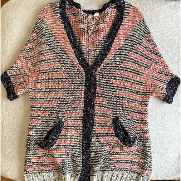 Moth Anthropologie Carrefour Jacquard Cardigan - Picture 2 of 10